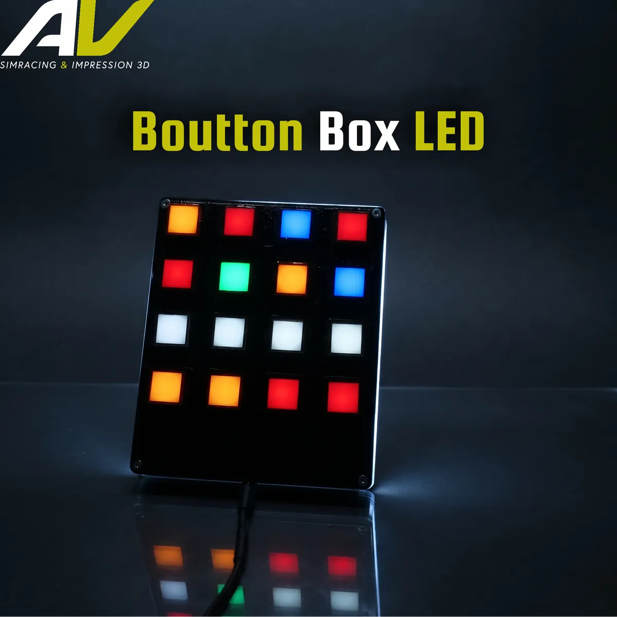 Bouton Box LED