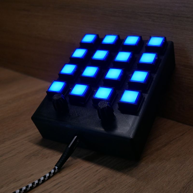 Bouton Box LED